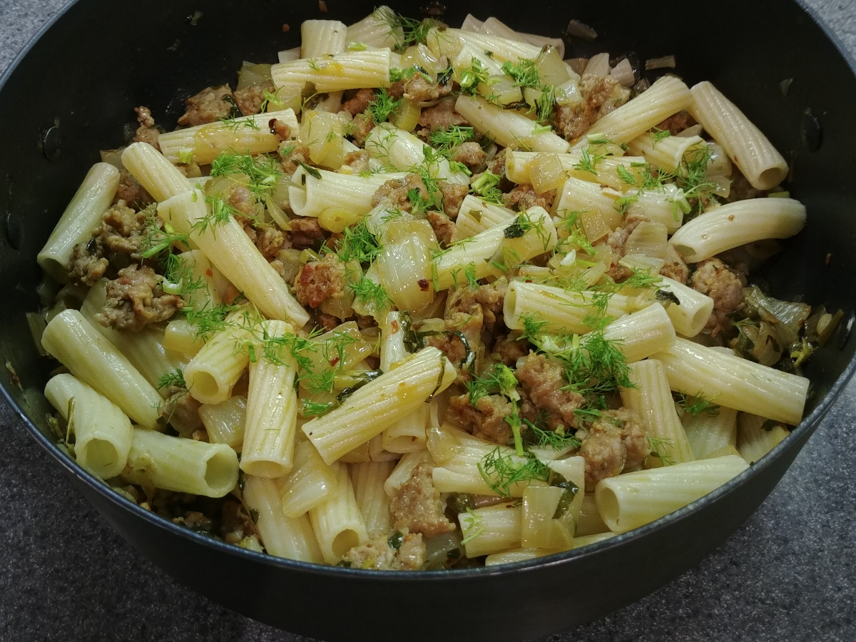 Fennel and Sausage Sauce for Pasta