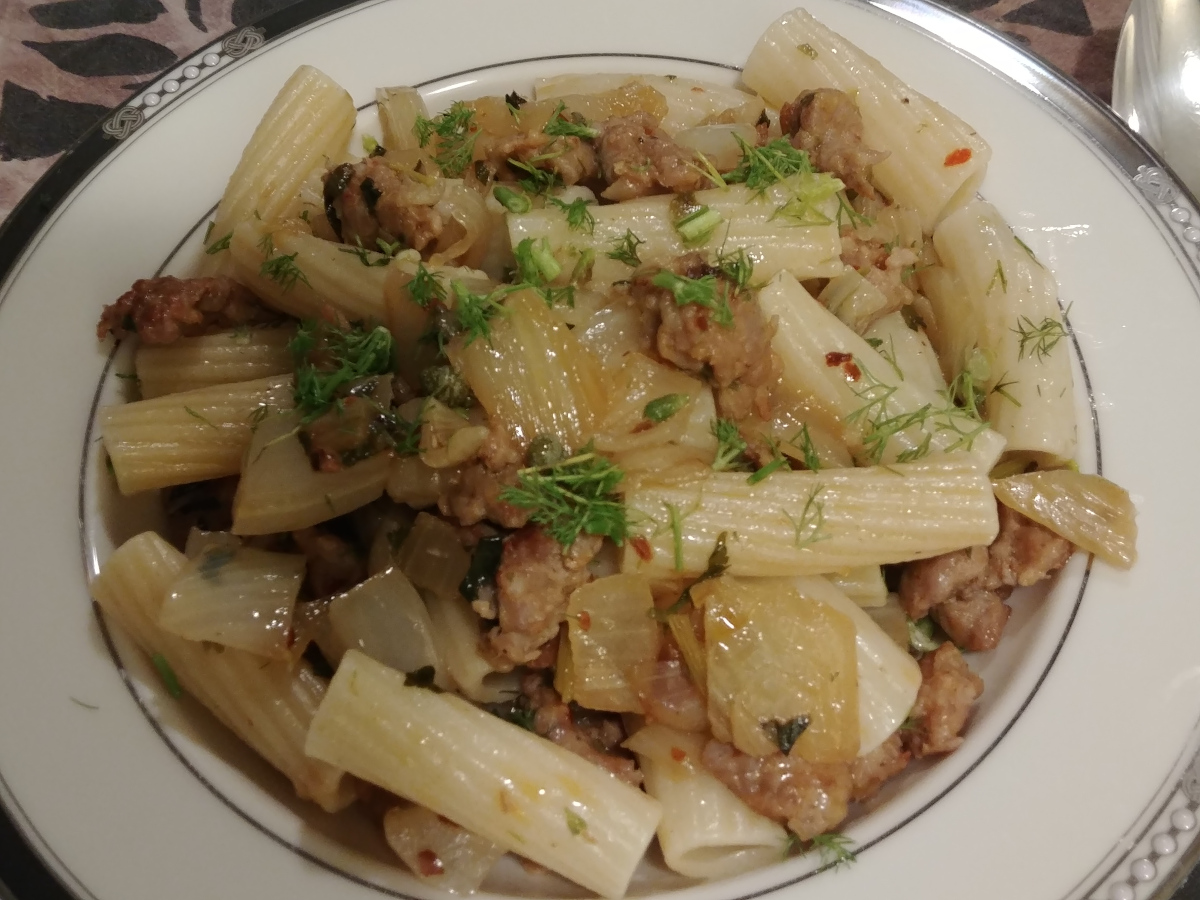 Fennel and Sausage Sauce for Pasta
