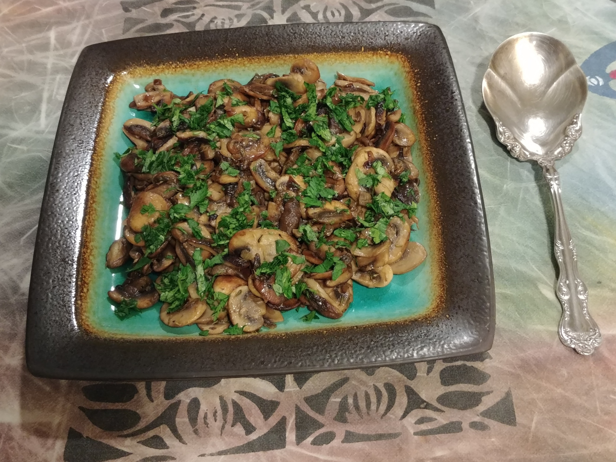 Sauteed Mushrooms with Herbs and Sherry