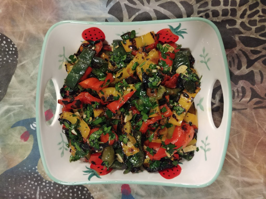 Roasted Peppers Italian Style Recipe PDF Cook and Eat at Home Cook