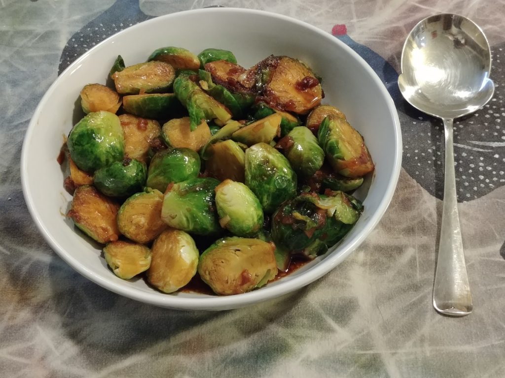 Brussels Sprouts with Shallots and Oyster Sauce Cook and Eat at Home Cook and Eat at Home