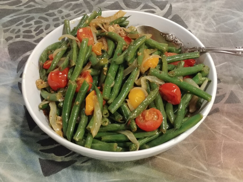 Green Beans with Cherry Tomatoes Cook and Eat at Home Cook and Eat at