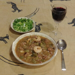 Grilled Meats Creole Gumbo