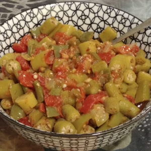 Stewed Okra and Tomatoes