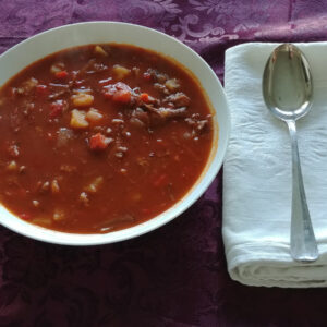 Hearty Hungarian Goulash Soup
